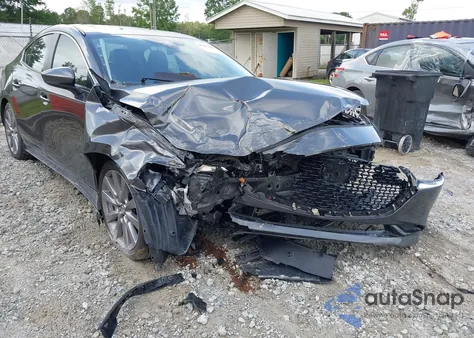 2021 Mazda Mazda3 Preferred from USA, damaged, VIN JM1BPBCL8M1330247